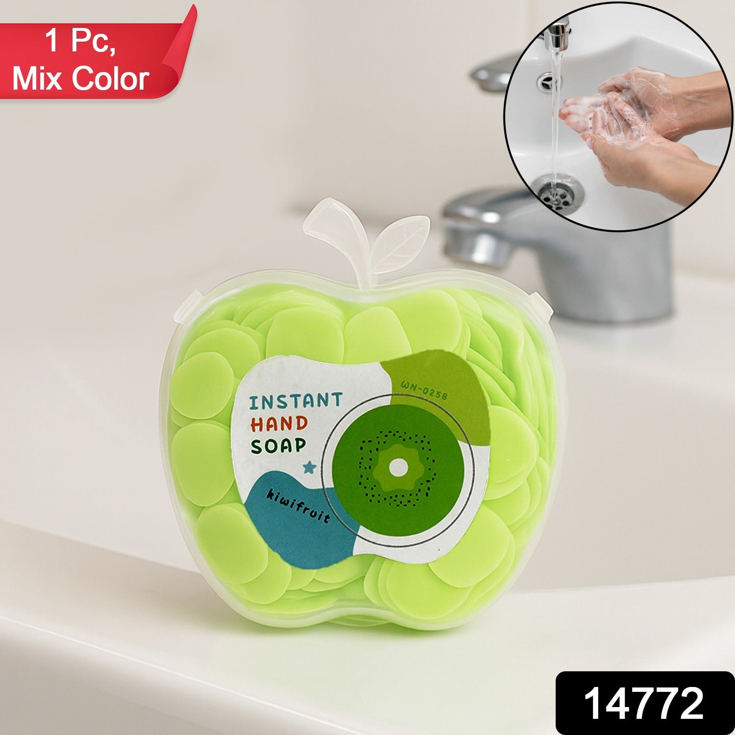 Instant Hand Paper Soap (1 Pc) Instant Hand Paper Soap (1 Pc)